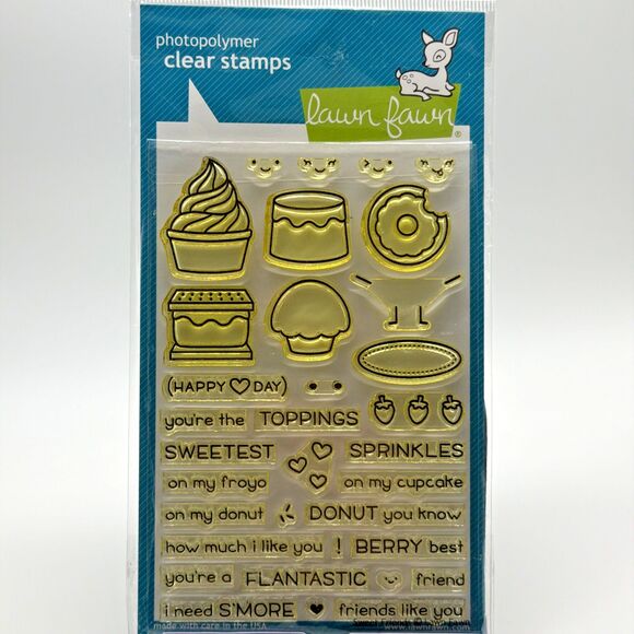 Lawn Fawn Other - Lawn Fawn Stamp And Die Set Sweet Friends